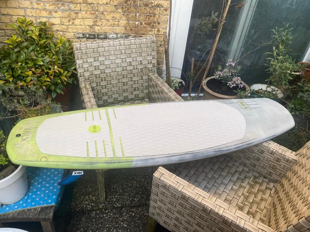 NKX Carbon Kitesurf Board 5'0 - Perfect voor Wave Riding, Ophalen of Verzenden, Gebruikt, Shortboard