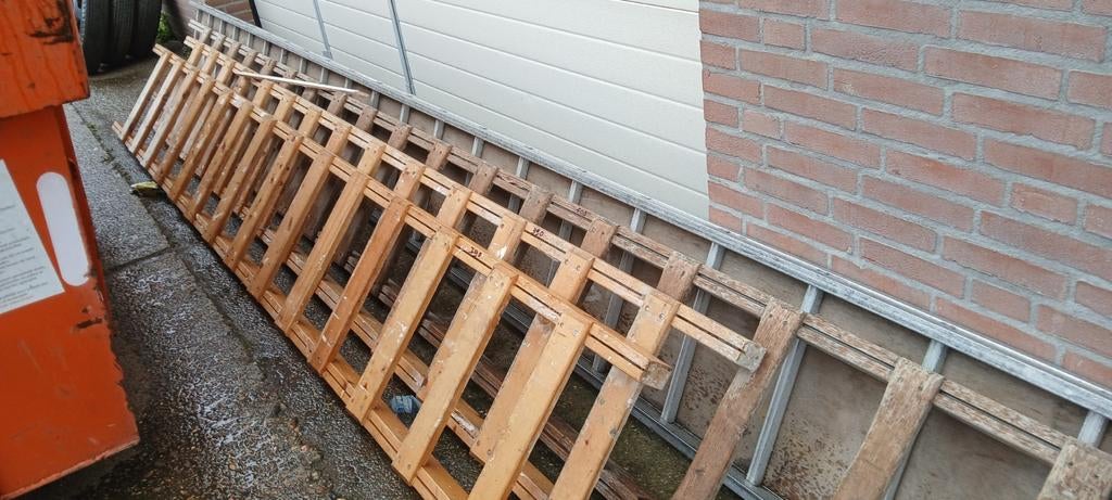 Diverse bouw trappen en ladders te koop, Ophalen, Gebruikt, Ladder, 4 meter of meer