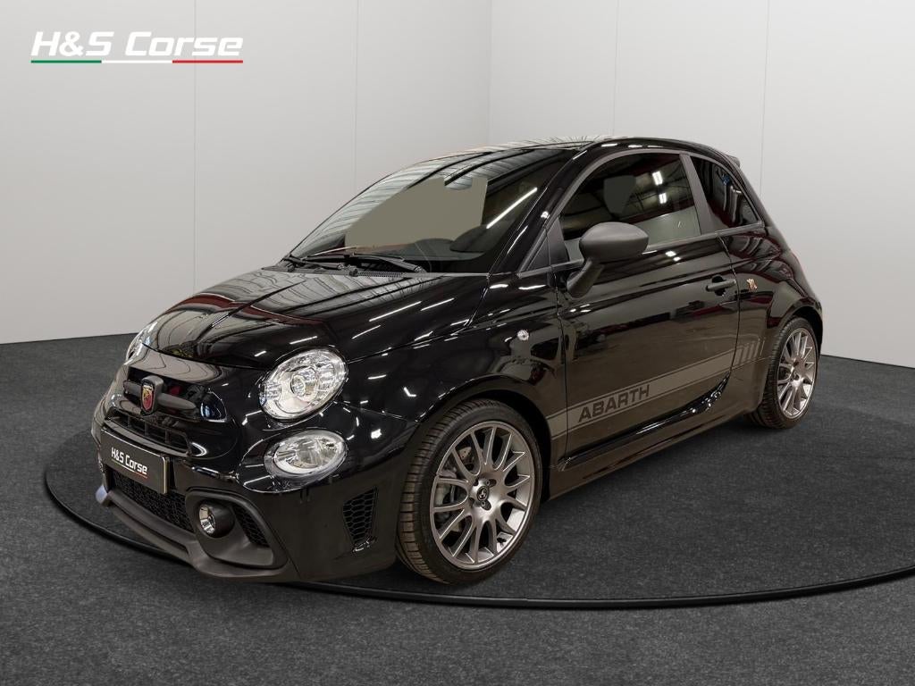 Abarth 595 Turismo 2023, Auto's, Abarth, Voorwielaandrijving, 4 cilinders, Blauw, Leder en Stof