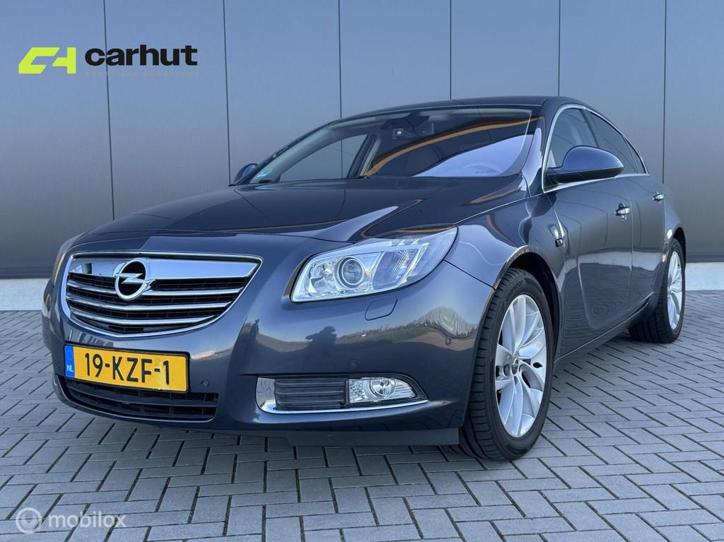 Opel Insignia 2.0 T Cosmo | nwe. dis. ketting| nwe. banden|, Auto's, Gebruikt, 4 cilinders, Blauw, Bedrijf