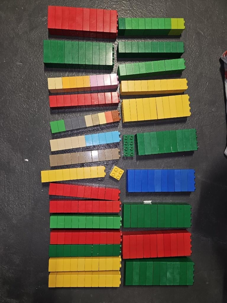Duplo verschillende blokken 250 stuks, Kinderen en Baby's, Speelgoed | Duplo en Lego, Ophalen, Zo goed als nieuw, Losse stenen