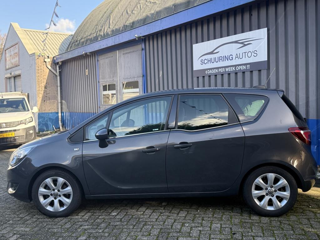 Opel Meriva 1.4 Turbo Blitz LPG bijna de helft van 1 liter b, Auto's, Voorwielaandrijving, Gebruikt, 4 cilinders, Origineel Nederlands