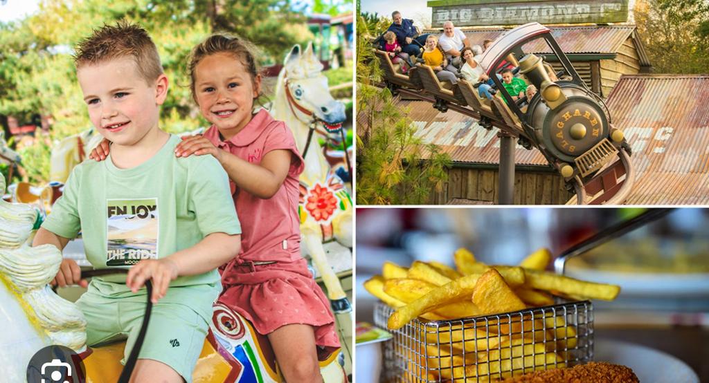 Avonturenpark Slagharen 3 entree kaarten, Drie personen of meer, Ticket of Toegangskaart