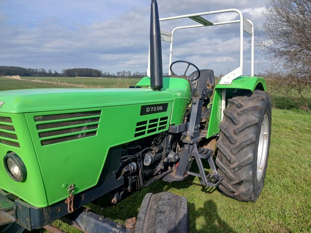 Nette deutz 7206 met kenteken!, Ophalen, Tot 80 Pk, 7500 tot 10000, Gebruikt