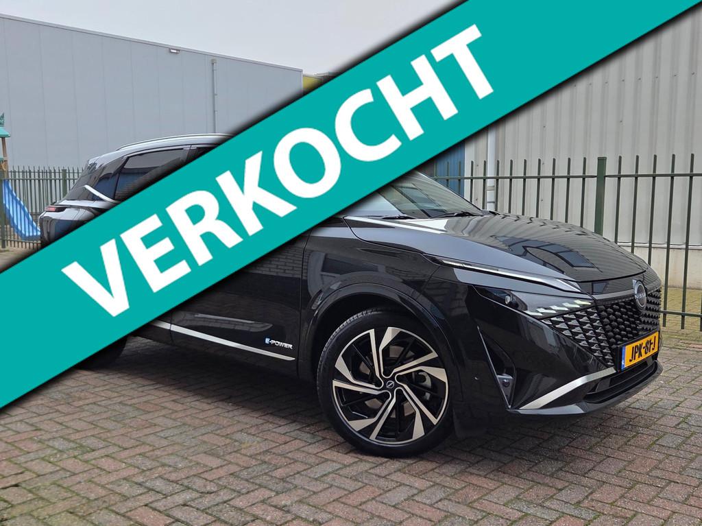 Nissan Qashqai 1.5 e-Power Tekna Plus-190Pk-Full option!, Automaat, 1497 cc, Gebruikt, 190 pk