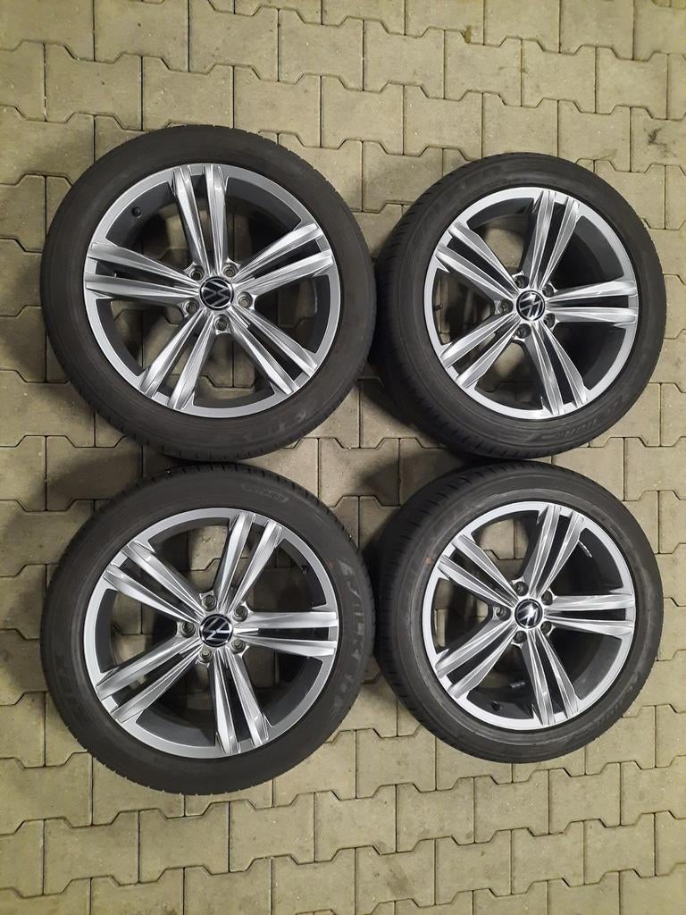 18 inch velgen 5×112 VW T-ROC AUDI Q2 SKODA KAROQ SEAT ATECA, 18 inch, Banden en Velgen, Ophalen of Verzenden, Personenwagen