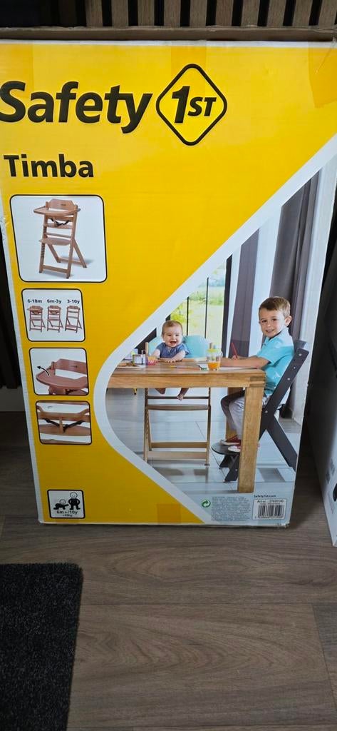 Nieuw Safety 1st Timba meegroeistoel, Ophalen of Verzenden, Nieuw