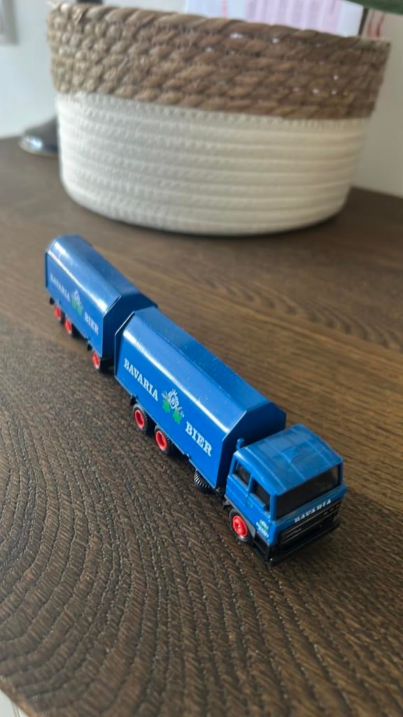 Daf  3300 miniatuur vrachtauto Bavaria, Ophalen of Verzenden, Zo goed als nieuw, Bus of Vrachtwagen, Overige merken