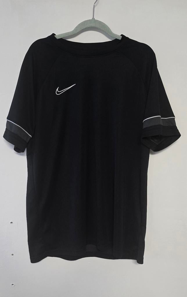 NIKE DRI-FIT T-SHIRT BLACK MAAT XL, Ophalen of Verzenden, Zo goed als nieuw, Maat 56/58 (XL), Zwart