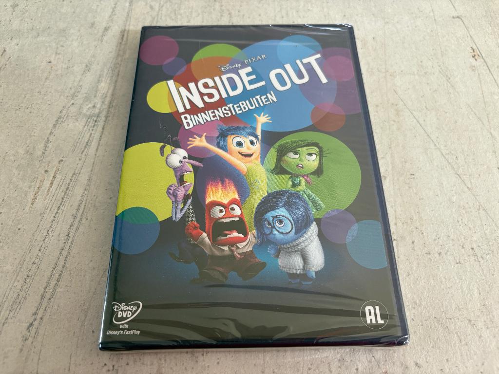 Inside Out (Binnenstebuiten) DVD (NIEUW in Seal), Alle leeftijden, Ophalen of Verzenden, Nieuw in verpakking