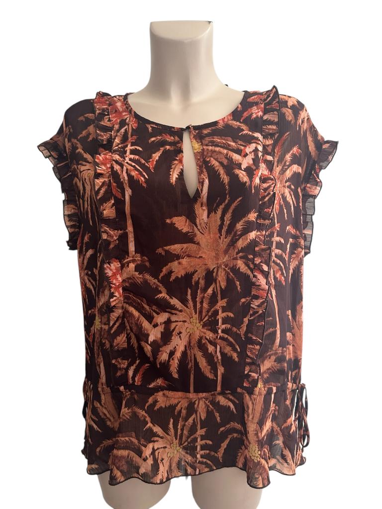 Scotch & Soda top L, Zwart, Ophalen of Verzenden, Zo goed als nieuw