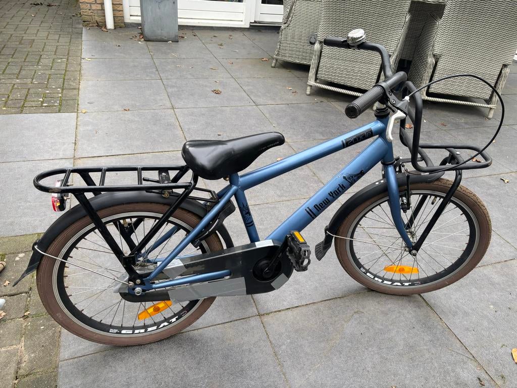 2Cycle New York jongensfiets 20 inch, Ophalen, Gebruikt, 20 inch, Handrem