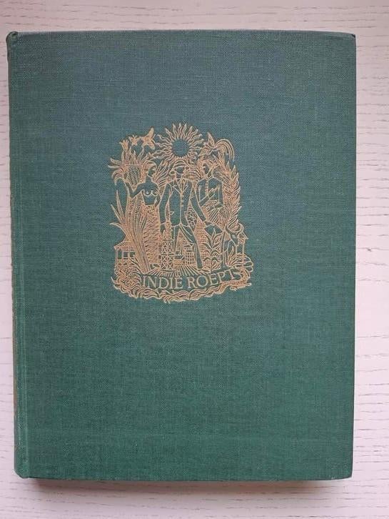 Boek- "Indië roept"/ G.L.Tichelaar/ 1947, Ophalen of Verzenden
