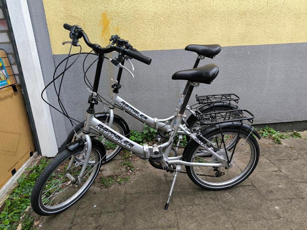 2x Rambler Vouwfietsen met 6 versnellingen, Ophalen of Verzenden, Totaal opvouwbaar, 20 inch of meer, Versnellingen