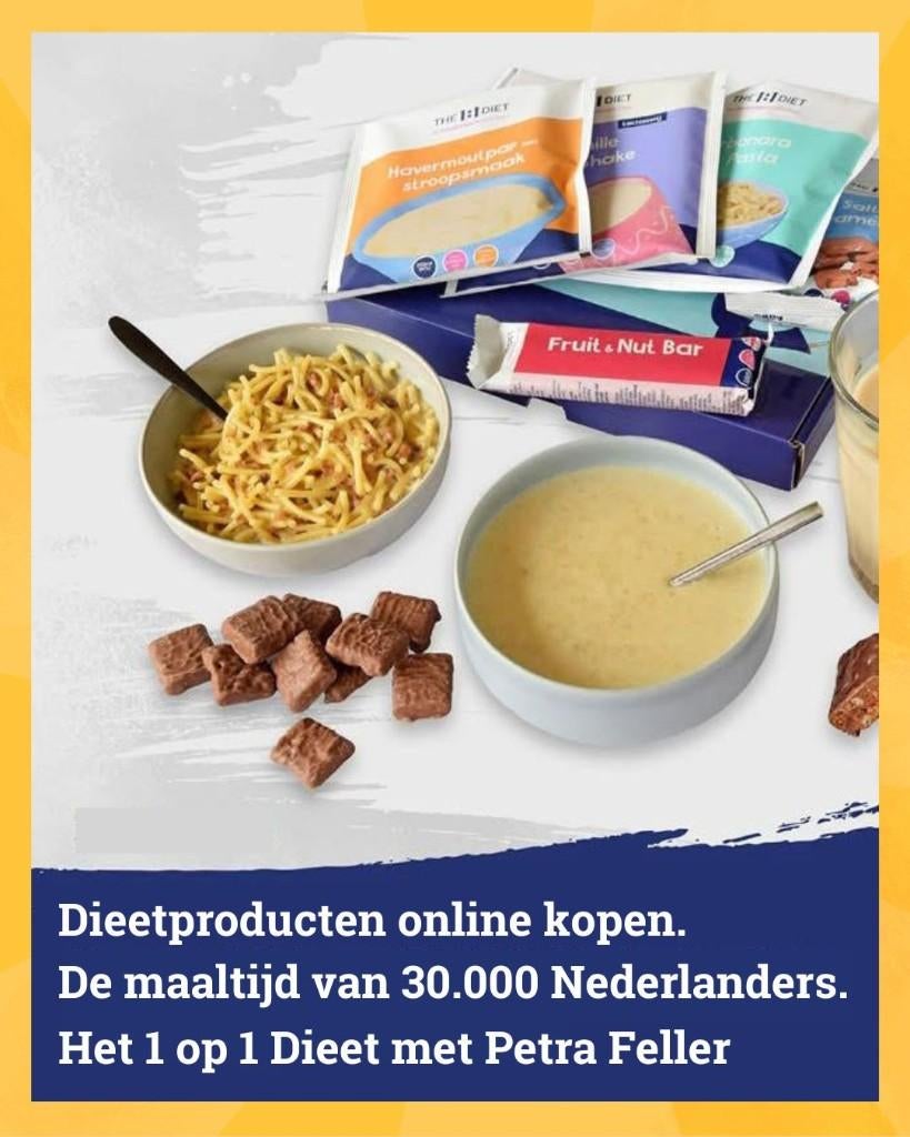 shakes en repen van het 1 op 1 dieet te koop, Ophalen of Verzenden, Nieuw, Drank