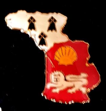 Shell (Bretagne) pin, Verzenden, Nieuw, Merk, Speldje of Pin