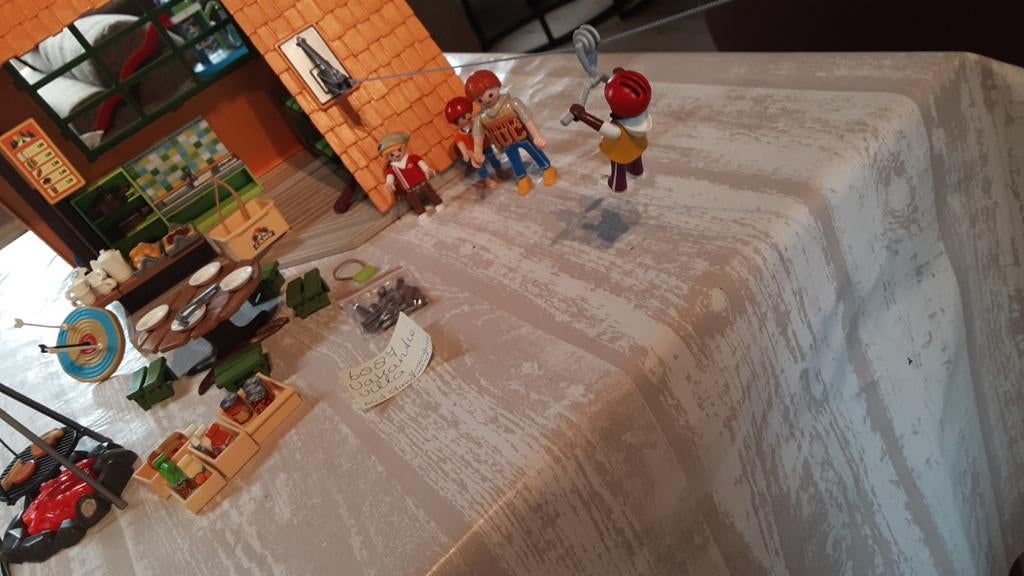 6887 vakantiehuis puntvilla met kabelbaan, Ophalen of Verzenden, Zo goed als nieuw, Complete set