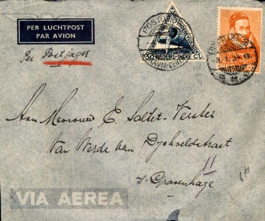 Nederlands Indië - Stempels - 1034, Verzenden, Envelop