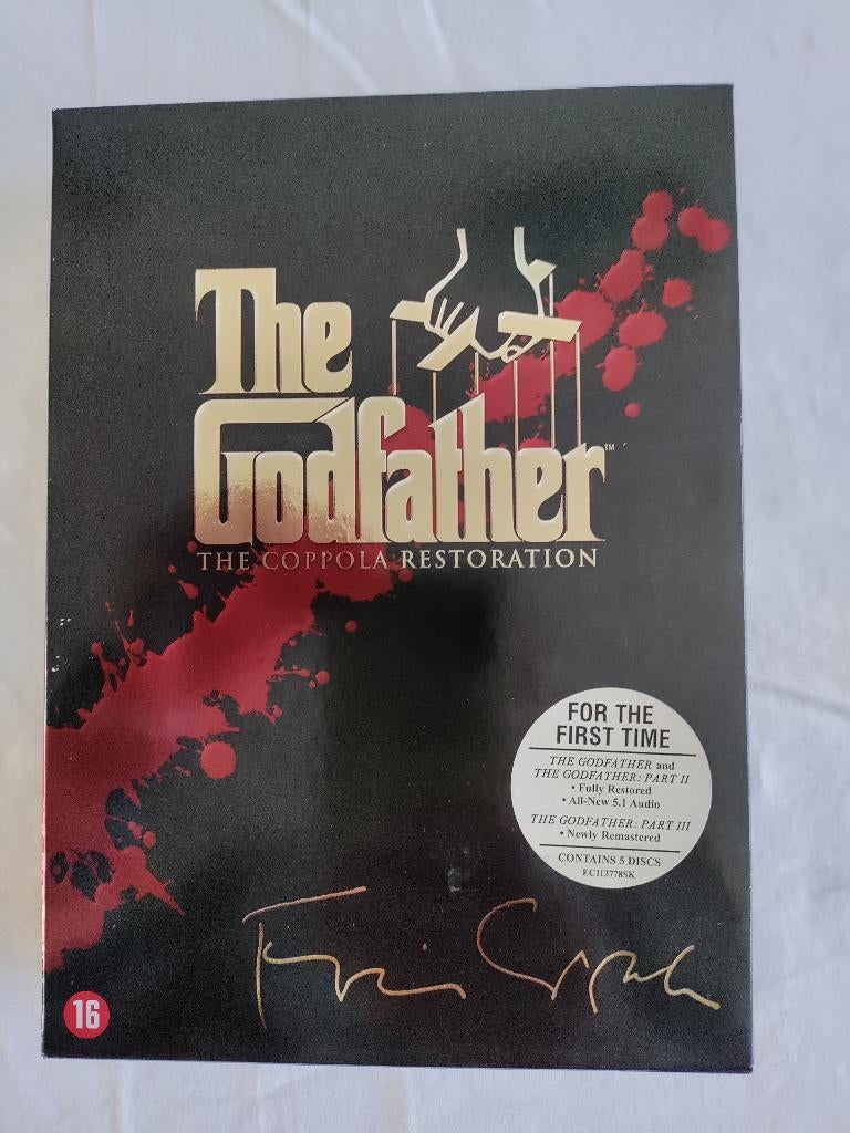 The Godfather, Maffia en Misdaad, Vanaf 16 jaar, Boxset, Ophalen of Verzenden