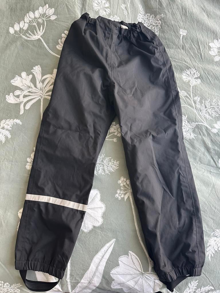 H&M Regenbroek Maat 134 - Zwart, Ophalen of Verzenden, Gebruikt, Jongen of Meisje, Broek