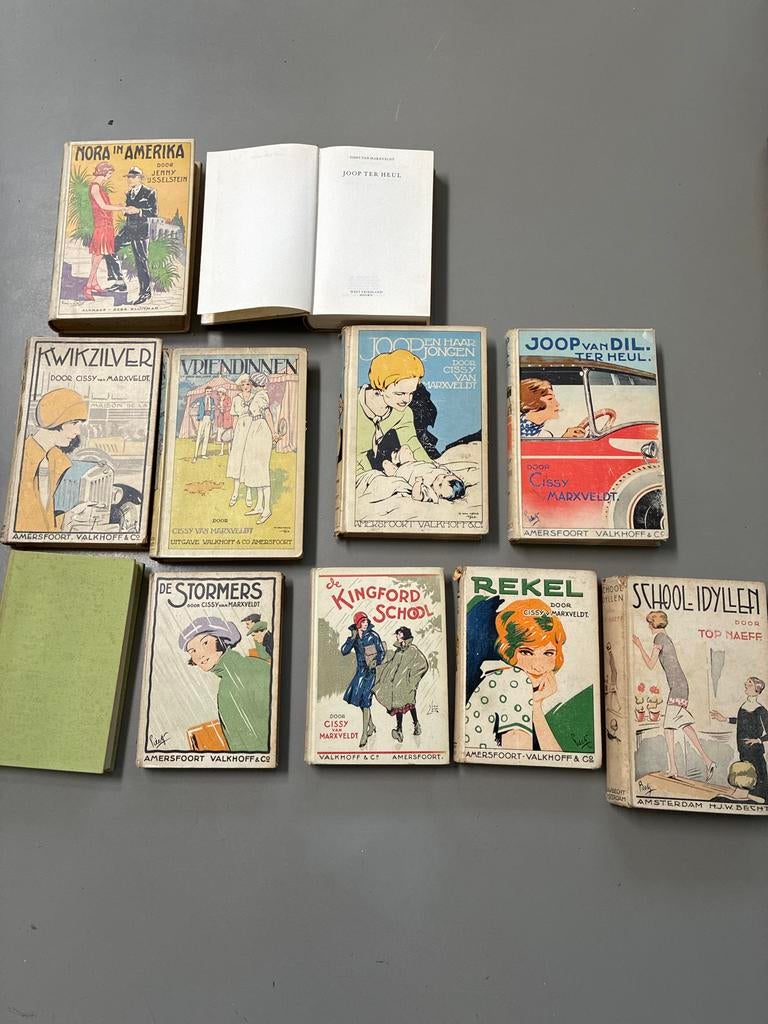 Collectie Oude Leesboeken / Meisjesboeken - Cissy van Marxve, Boeken, Ophalen of Verzenden, Gelezen, Fictie