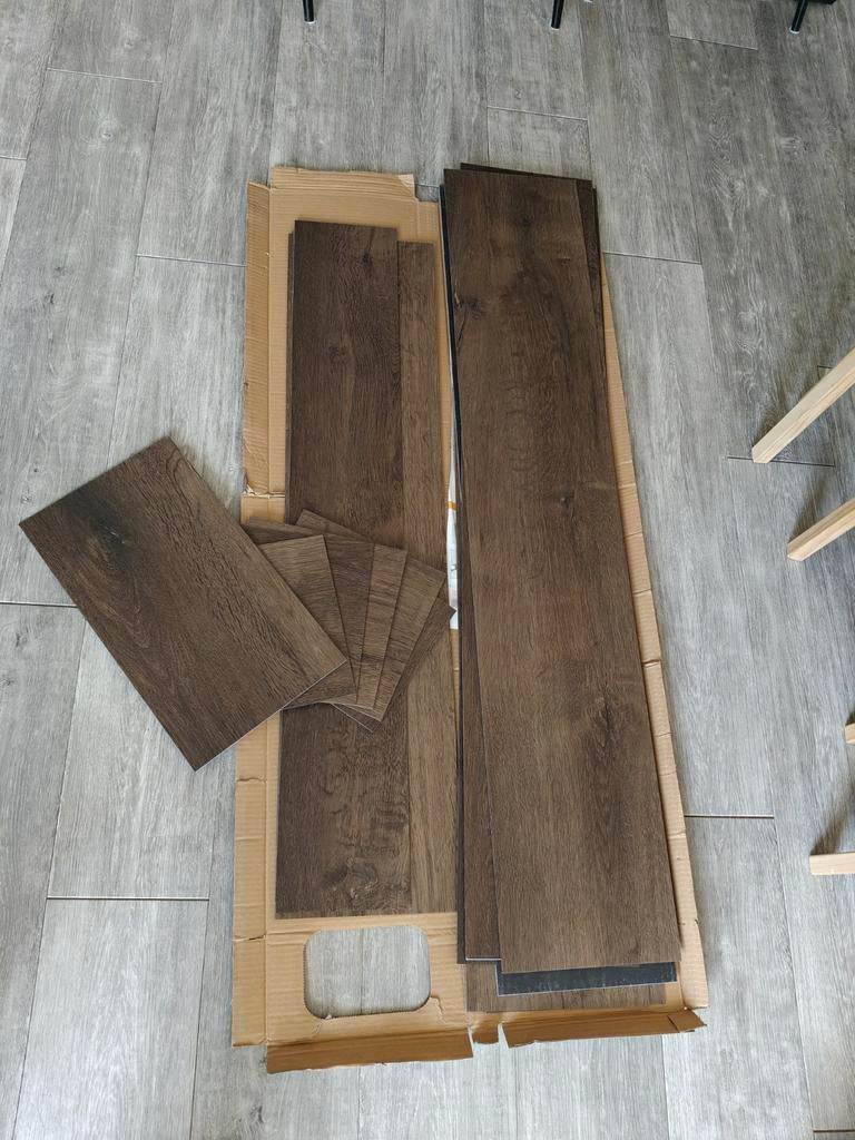 FLEXXFLOORS Dryback PVC vloerdelen Molde, Ophalen, Kunststof, 50 tot 150 cm, 10 tot 30 cm