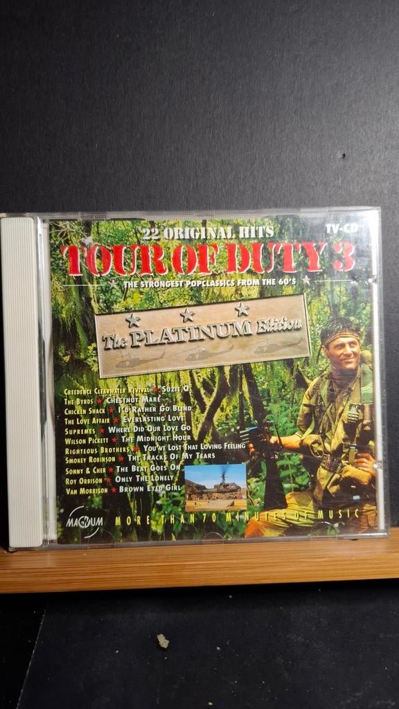 Tour of Duty 3 Platinum Edition CD - Popclassics 60s, Ophalen of Verzenden, Gebruikt
