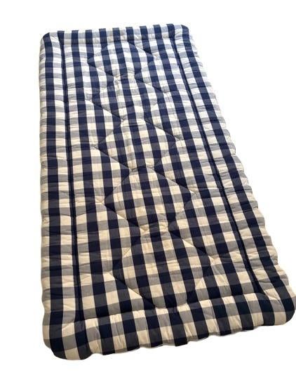 Hästens matras en topper, Ophalen, Eenpersoons, Blauw, 210 cm