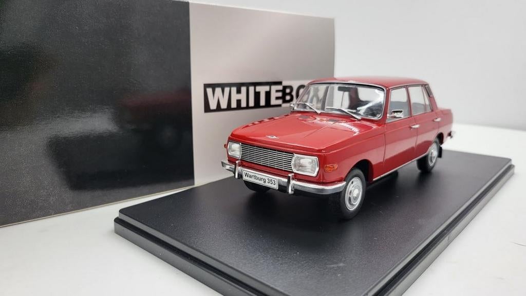 Wartburg 353 rood 1:24, Ophalen of Verzenden, Nieuw, Overige merken