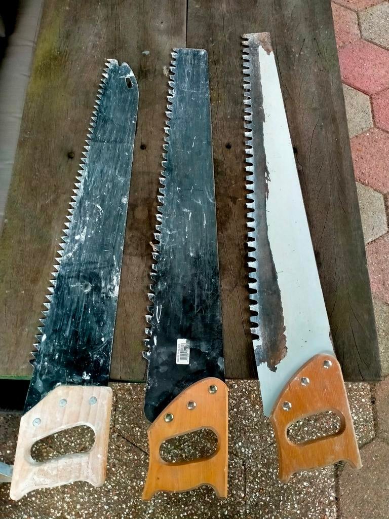 Gibo en Ytong zagen 3 stuks.€5.00 per stuk., Ophalen