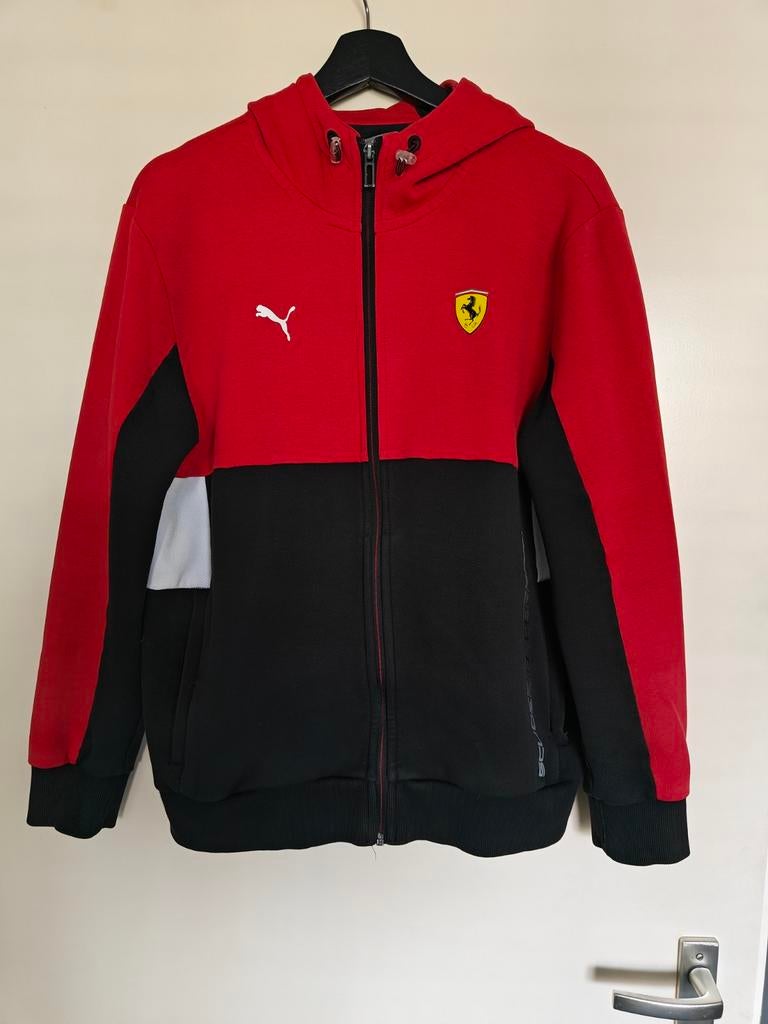 Mooie Ferrari hoodie mt L, Kleding | Heren, Ophalen of Verzenden, Gedragen, Puma, Maat 52/54 (L)