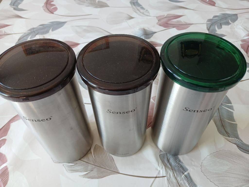 3 Brabantia senseopads bevaarbus., Overige typen, Zilver, Ophalen of Verzenden, Zo goed als nieuw