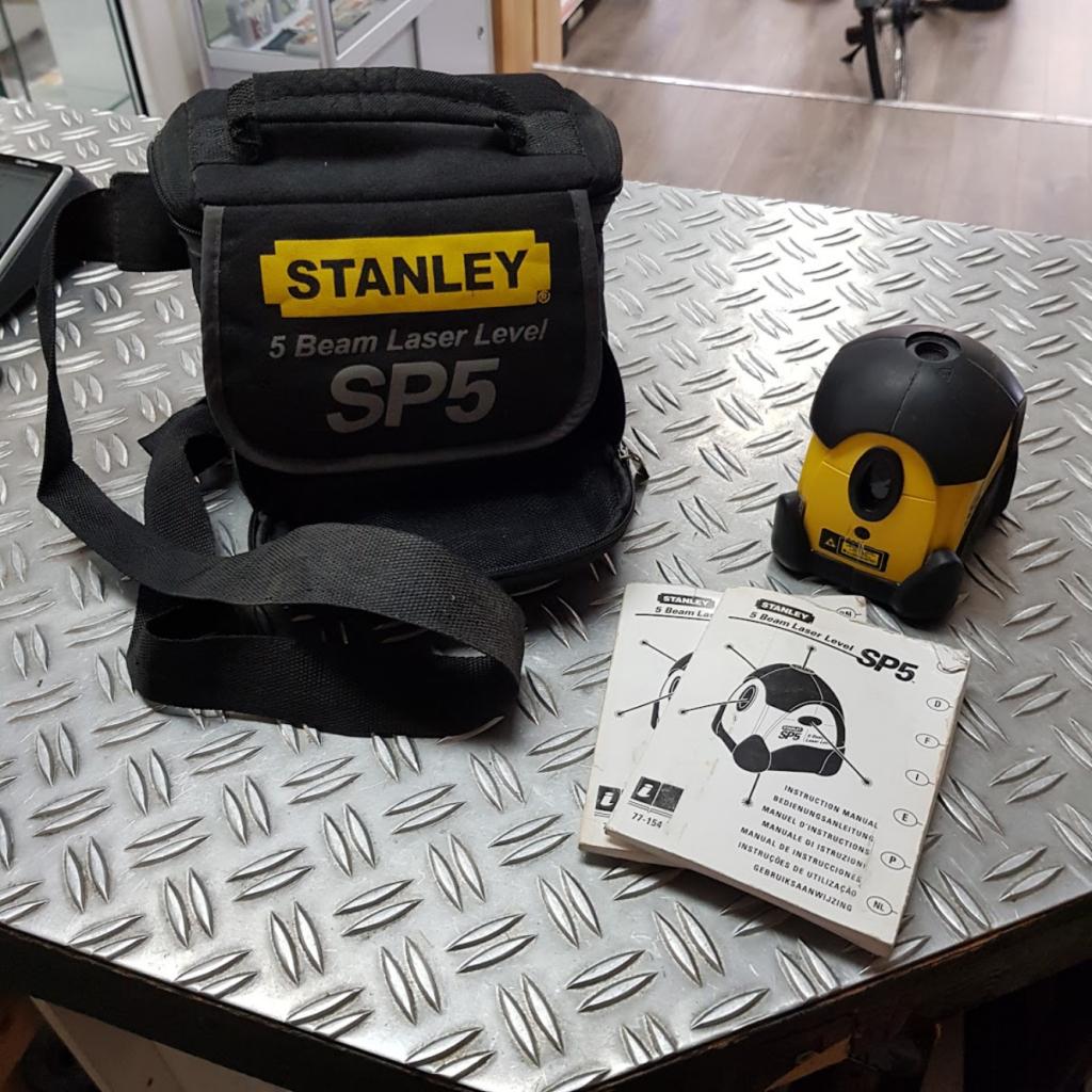 Stanley 1-77-154 Straallaser SP5 II  5 stralen, Stanley, Gebruikt, Support@stanley.com, 1000 Stanley Drive, New Britain, 
CT 06053
USA