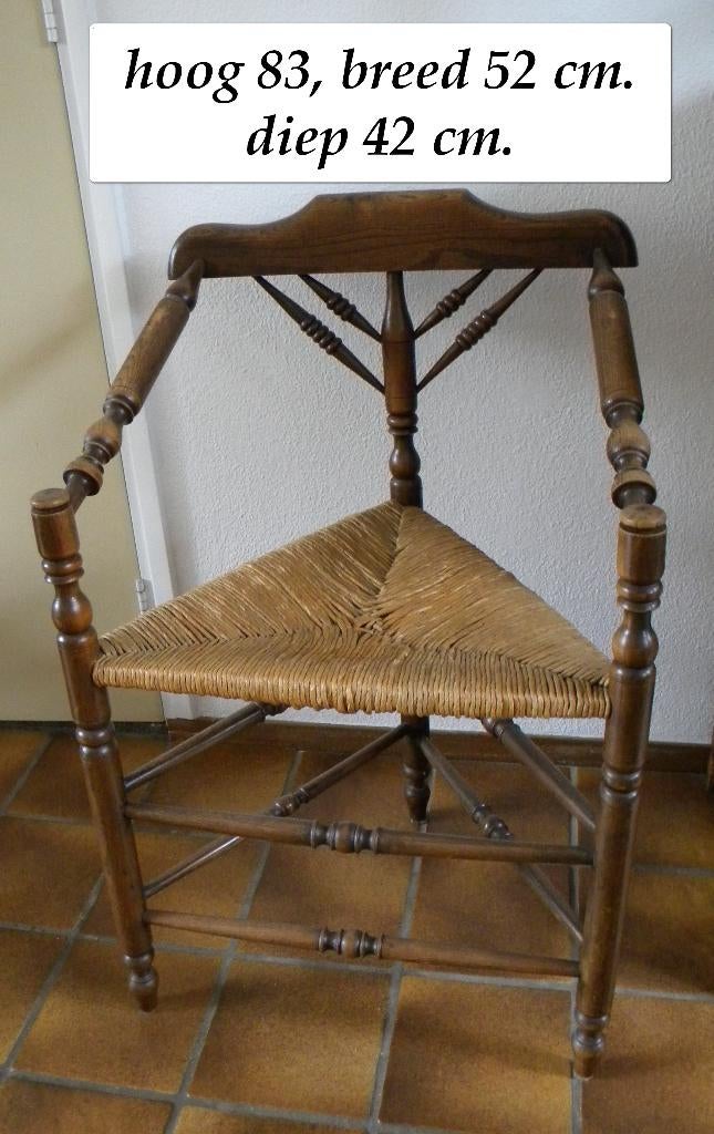 SCHATTIGE STOEL DRIEPOOT MET BIEZEN ZITTING, I.G.S., Ophalen