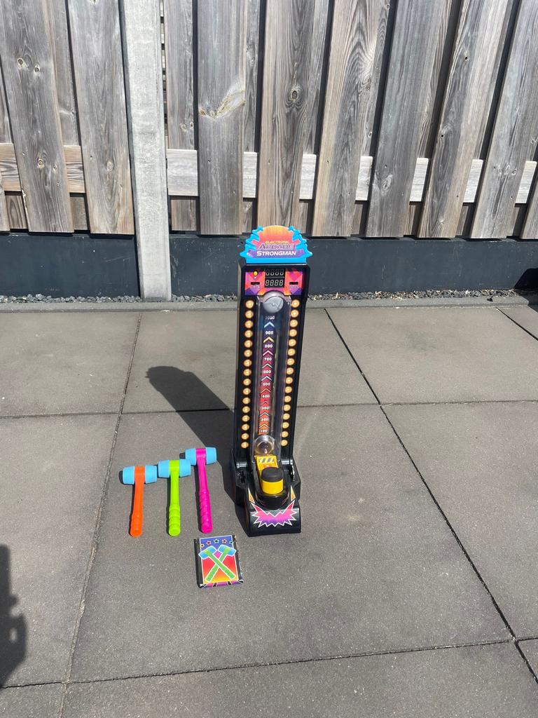 Electronic arcade strongman hamerspel, Ophalen of Verzenden, Gebruikt, Jongen of Meisje