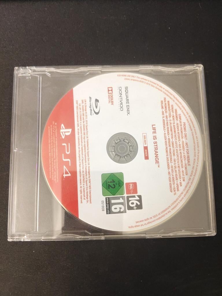 Life Is Strange Promo Disc PS4 - Zeldzaam item!, Spelcomputers en Games, Ophalen of Verzenden, Zo goed als nieuw
