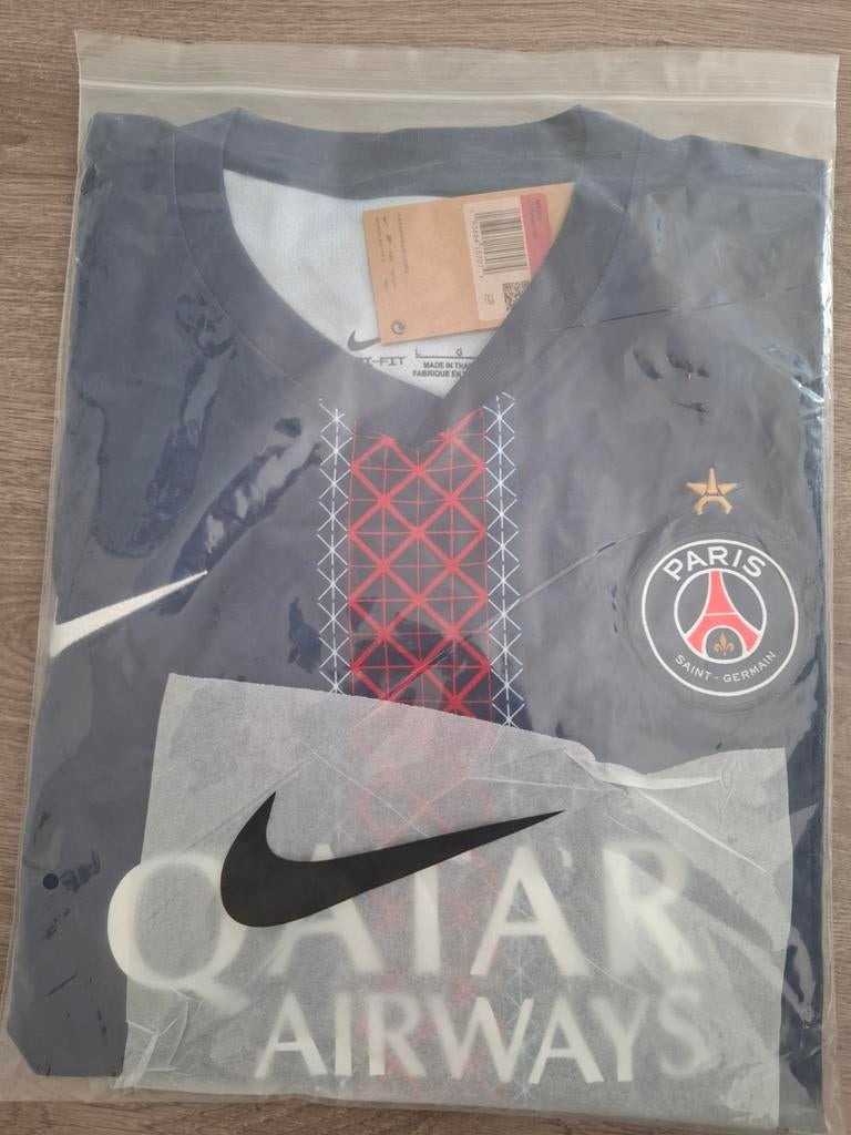 PSG Thuis Shirt Maat L - Nieuw met labels, Maat 52/54 (L), Blauw, Nike, Nieuw
