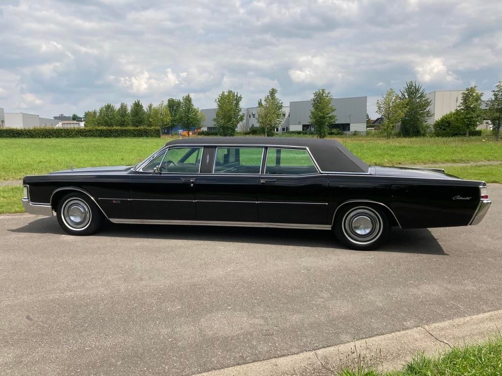 Lincoln Continental Lehmann-Peterson Executive Limousine 196, Auto's, Oldtimers, Automaat, Zwart, Overige carrosserieën, Leder en Stof
