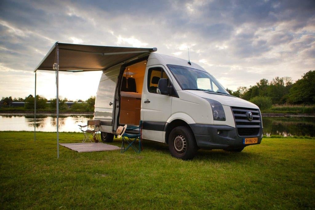 VW Crafter buscamper te huur – Scherpe prijs – “Second Love”, Chemisch toilet, Volkswagen, Tot en met 3, 5 tot 6 meter