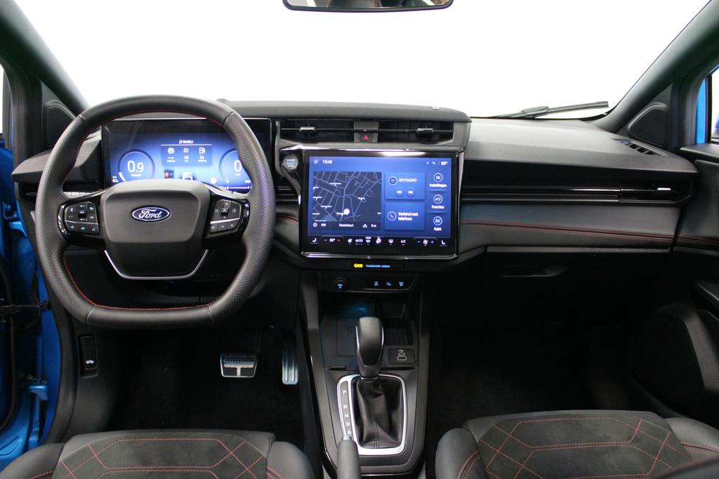 Ford Puma 1.0 EcoBoost Hybrid ST-line X 155PK (bj 2025), Blauw, Bedrijf, Hybride Elektrisch/Benzine, 3 cilinders