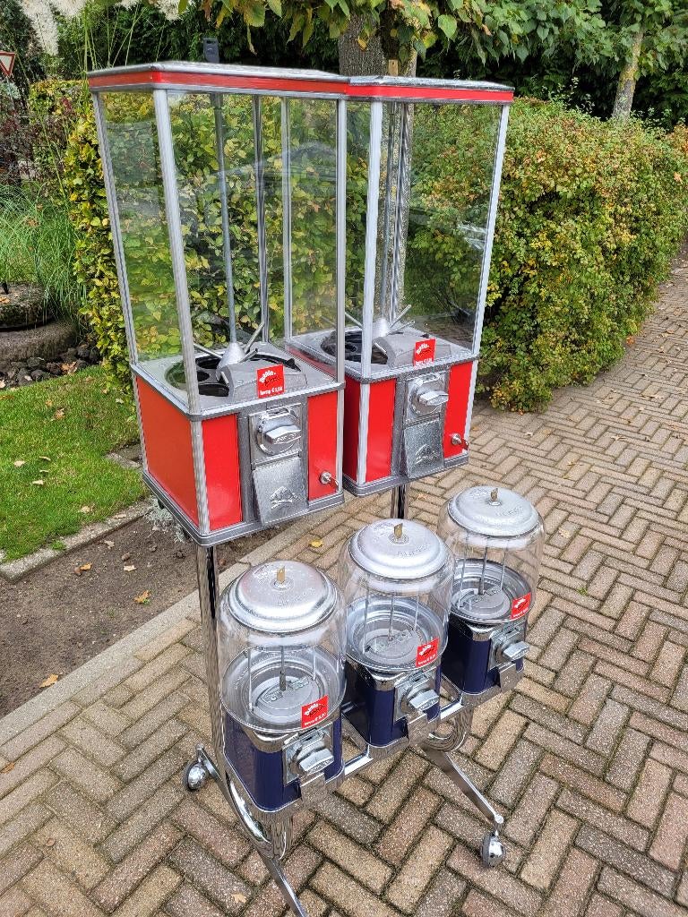 BEAVER surprise ballen kauwgomballen automaten op standaard, Verzamelen, Automaten | Overige, Ophalen