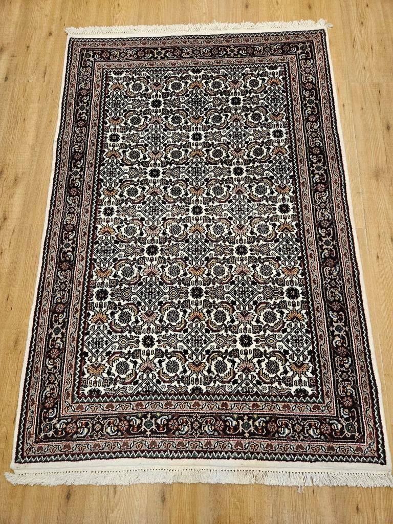 Handgeknoopt oosters tapijt herati 180x121, Info@SlatsAntiek.nl, Crème, 100 tot 150 cm, Perzisch