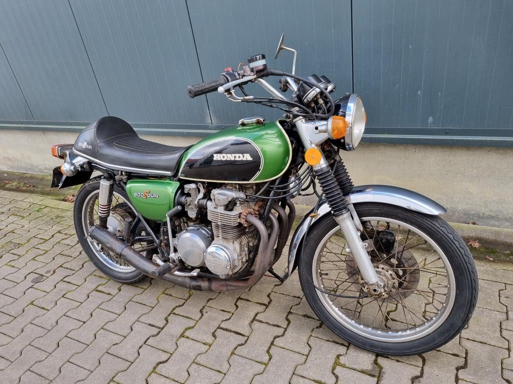 Honda CB 500 Four klassieker, 4 cilinders, Motorrijbewijs A, Bedrijf, 500 cc