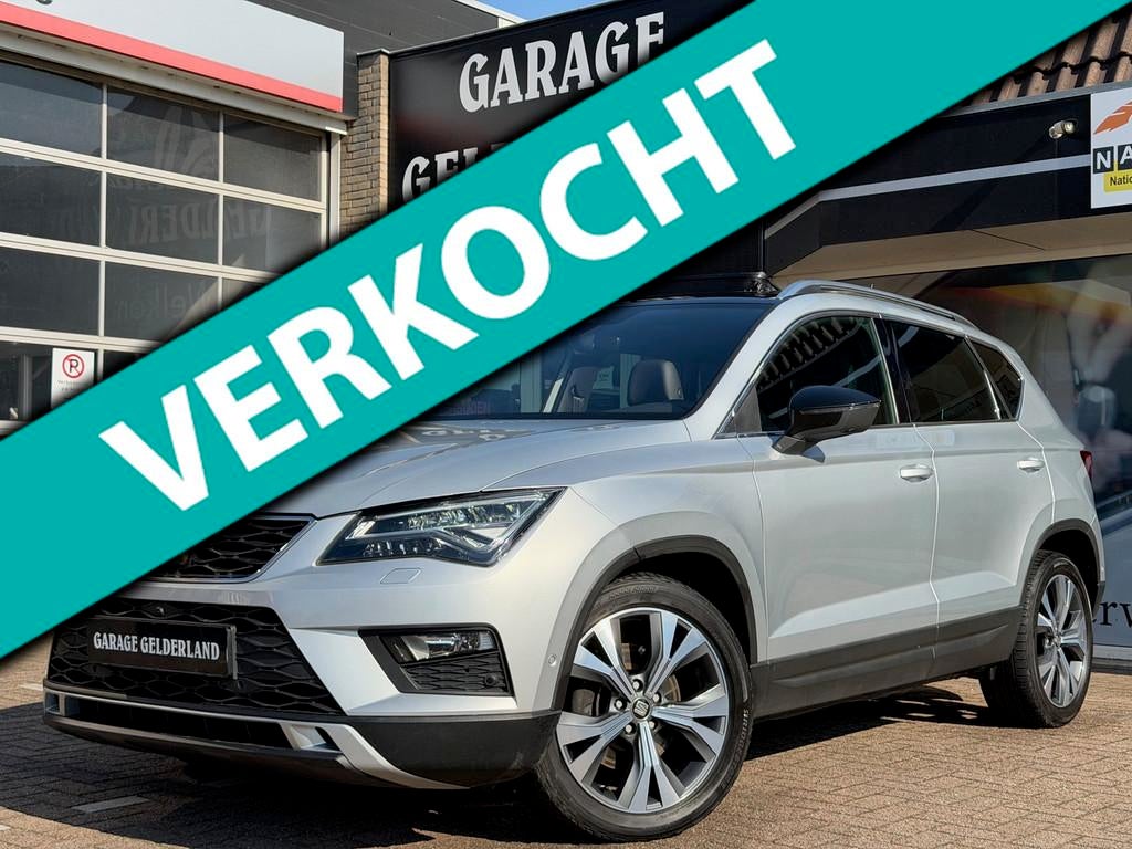 SEAT Ateca 1.4 Xcellence | Pano | Gr.Navi | Full-Led | Alcan, Gebruikt, Zwart, 4 cilinders, 150 pk