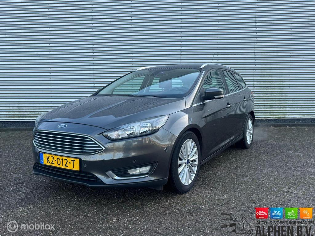 Ford Focus Wagon 1.0 Titanium- Nap-, Auto's, 125 pk, Gebruikt, Origineel Nederlands, Handgeschakeld