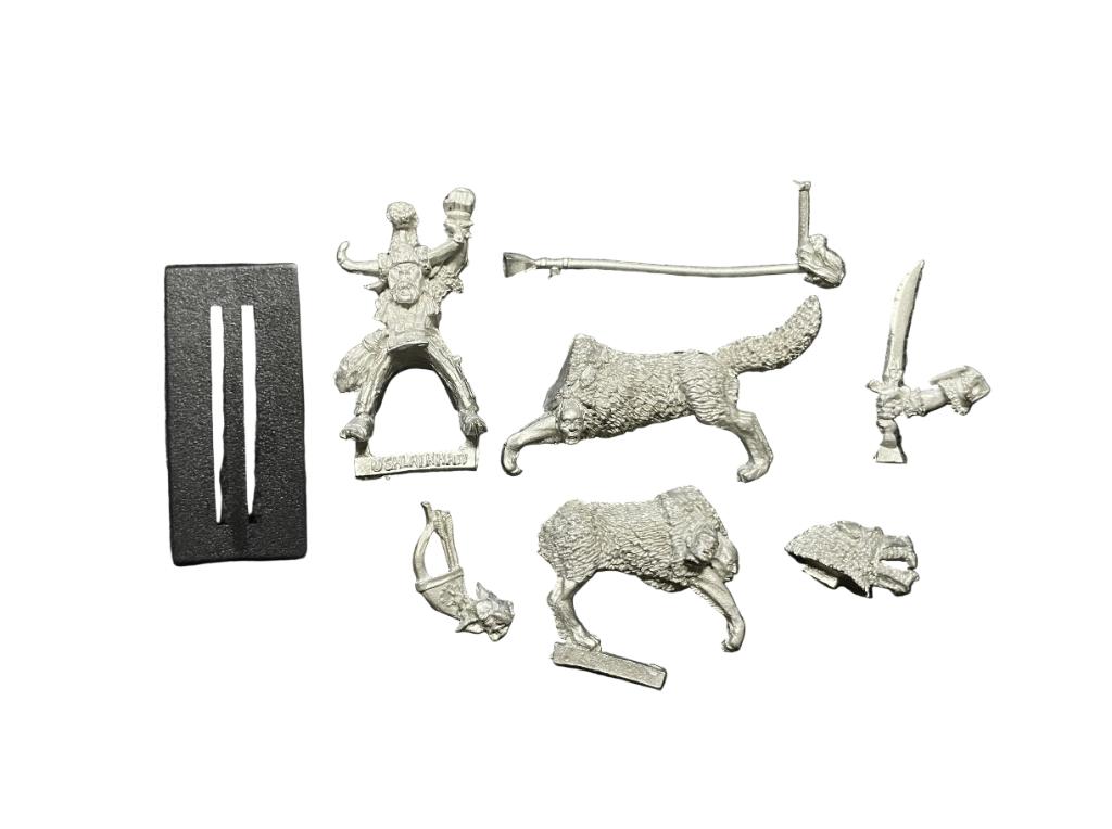 Warhammer Fantasy Dogs of War Hobgoblin Warlord Ghazak Khan, ., Warhammer, Ophalen of Verzenden, Zo goed als nieuw