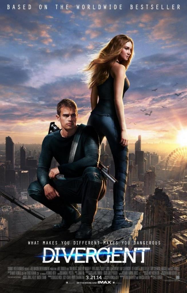 The Divergent trilogie op blu ray, Cd's en Dvd's, Blu-ray, Ophalen of Verzenden, Zo goed als nieuw, Science Fiction en Fantasy