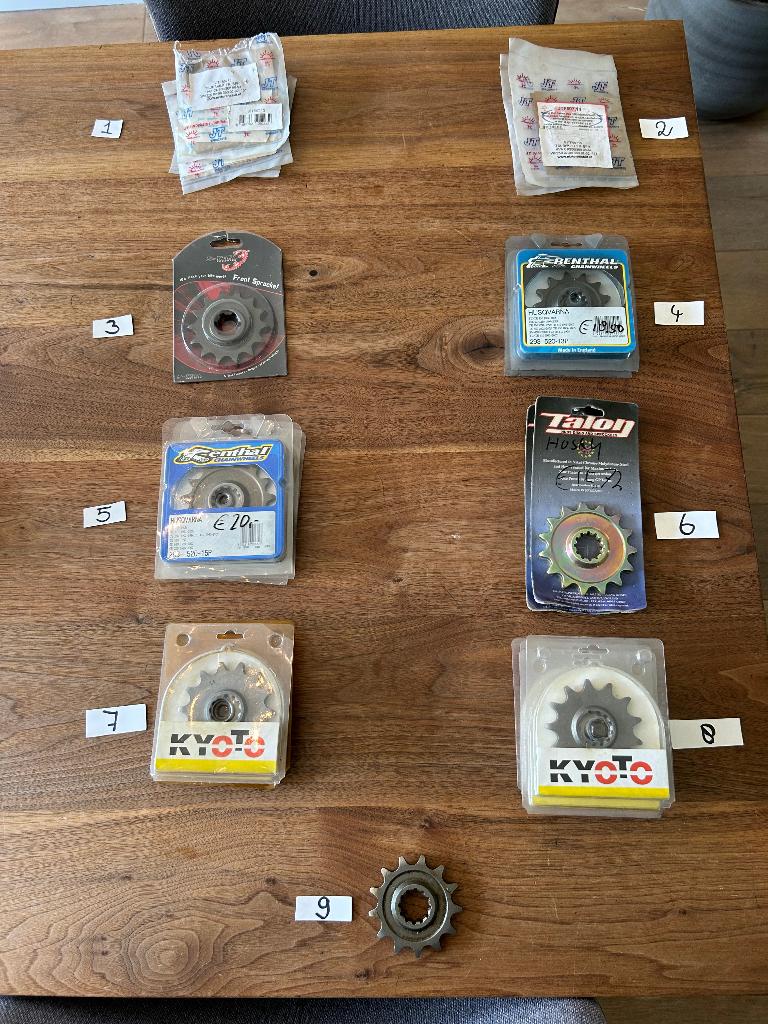 Voortandwiel Husqvarna CR/WR/TC/TE Kawasaki KDX HusabergFCFS, Ophalen of Verzenden