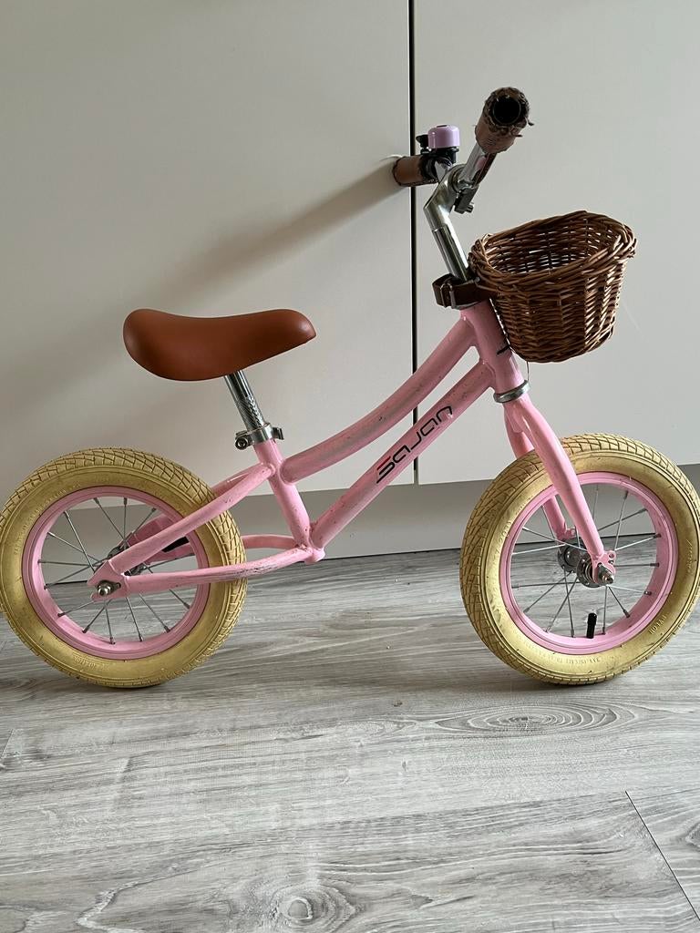 Sajan Loopfiets Roze, Ophalen, Gebruikt, Loopfiets
