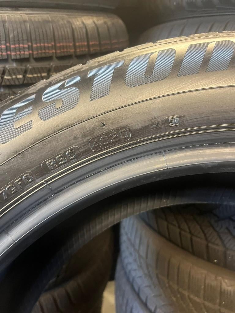 4x 235/55R19 Bridgestone Zomerbanden, 19 inch, Gebruikt, Ophalen of Verzenden, 235 mm